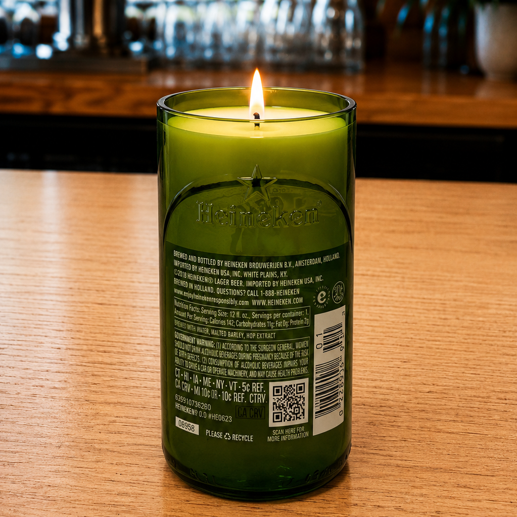 Heineken® Bottle Candle 10 oz