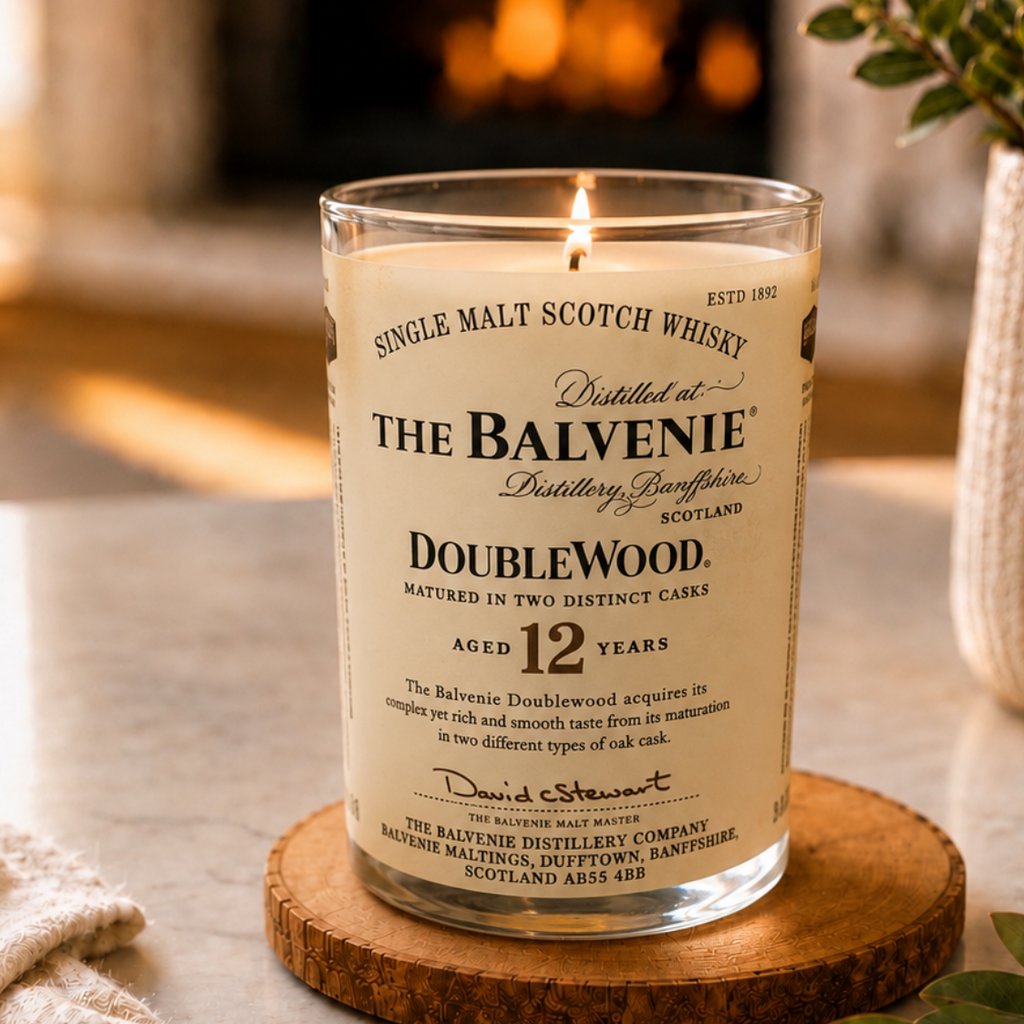 The Balvenie® DoubleWood® 12 Year Bottle Candle 20 oz