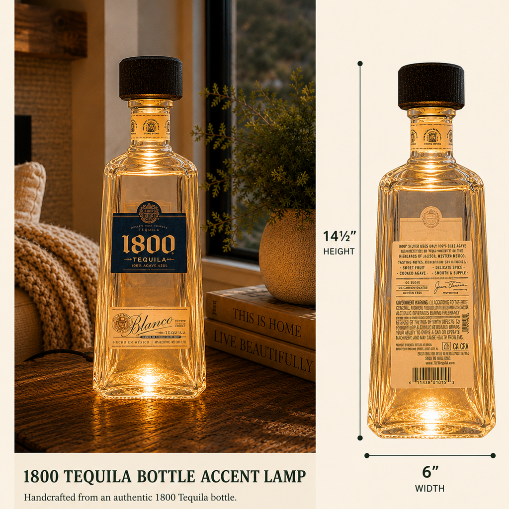 1800® Tequila Extra Large Bottle Accent Lamp