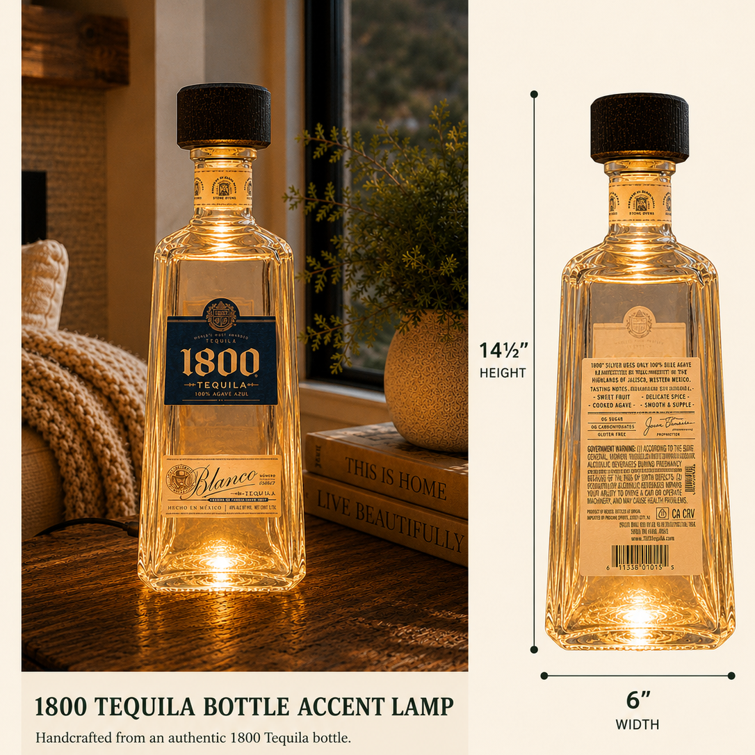 1800® Tequila Extra Large Bottle Accent Lamp