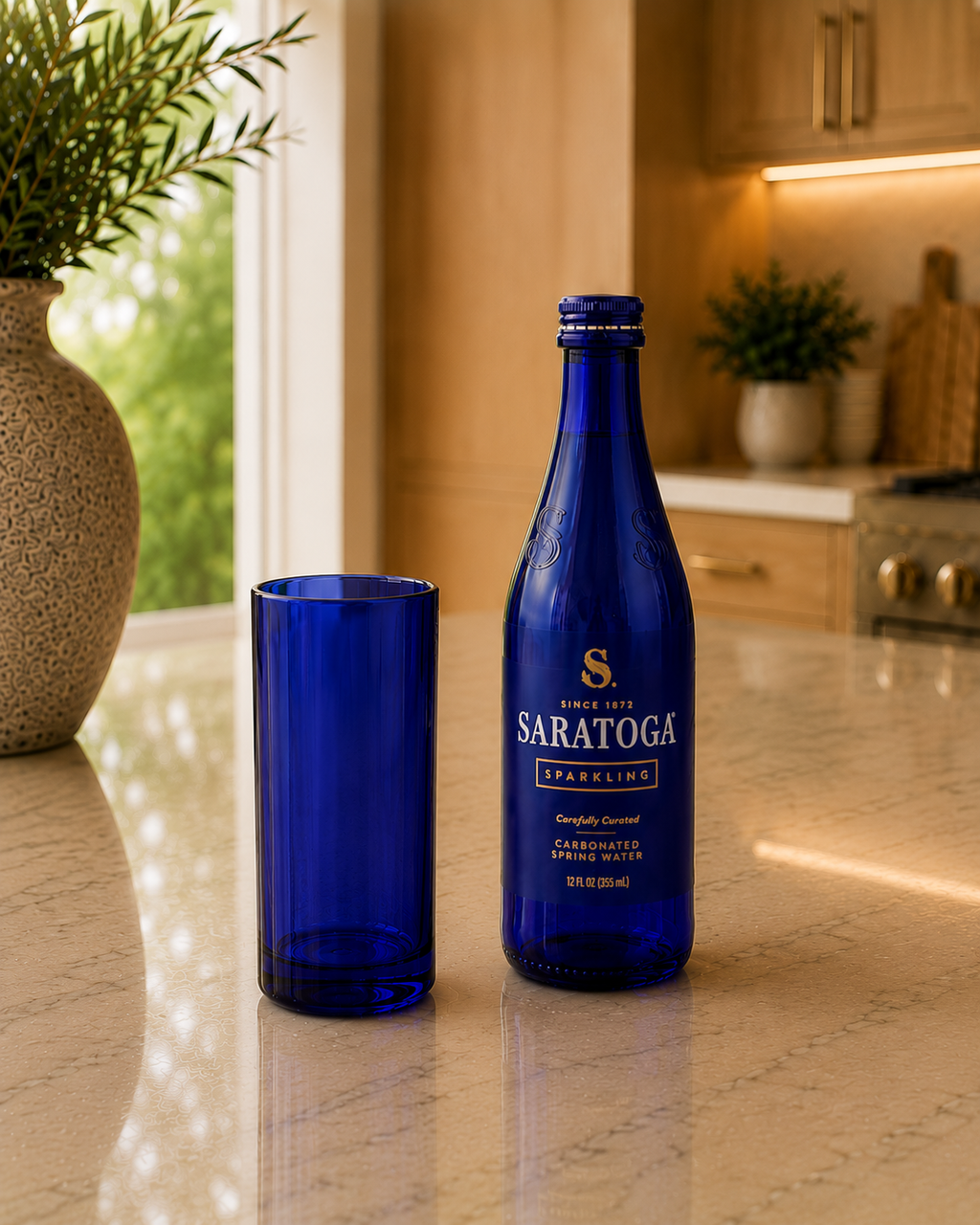 Saratoga® Upcycled Glassware 10 oz - Set of 4