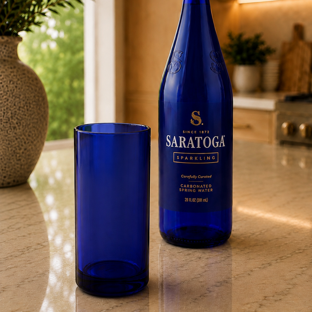 Saratoga® Upcycled Glassware 20 oz - Set of 4
