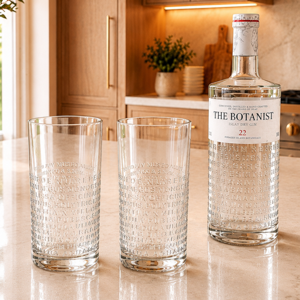 The Botanist® Bottle Glassware Set of 2 – 24 oz