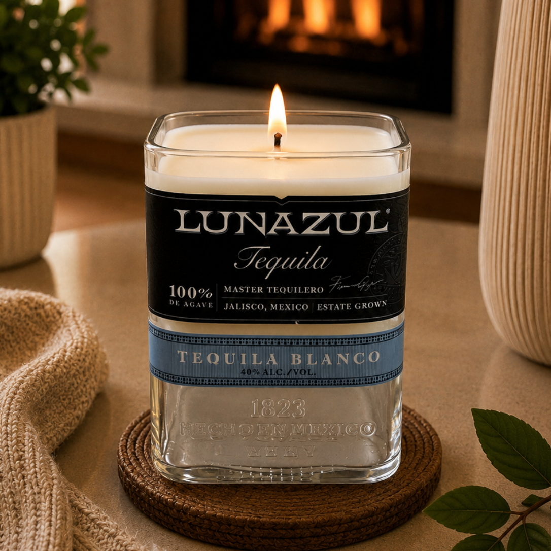 Lunazul® Tequila Bottle Candle 20 oz