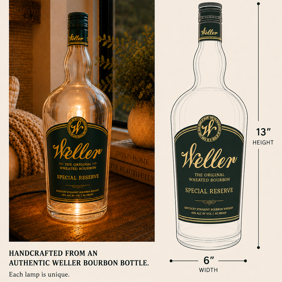 Weller® Special Reserve Extra Large Bottle Accent Lamp