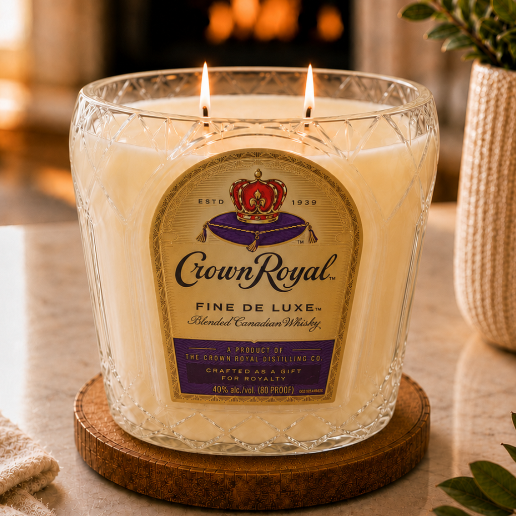 Authentic Crown Royal® Bottle Candle 26 oz