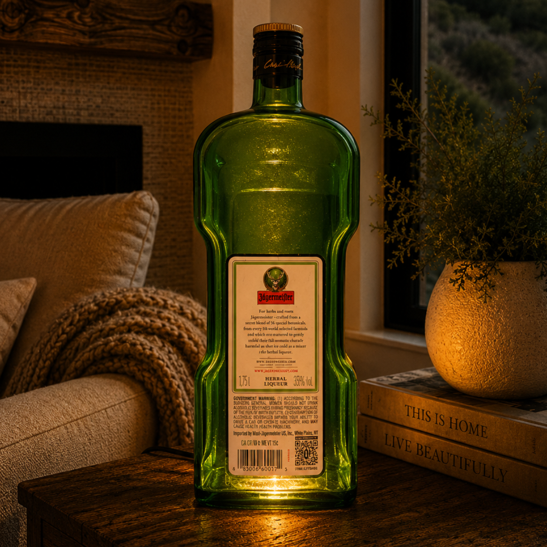Jägermeister® Extra Large Bottle Accent Lamp