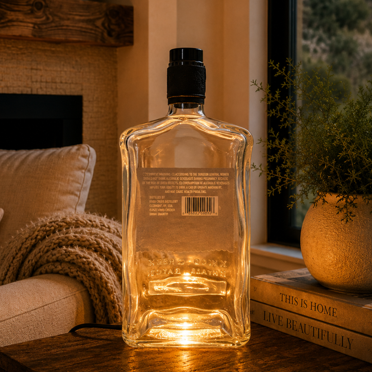 Knob Creek® Extra Large Bottle Accent Lamp