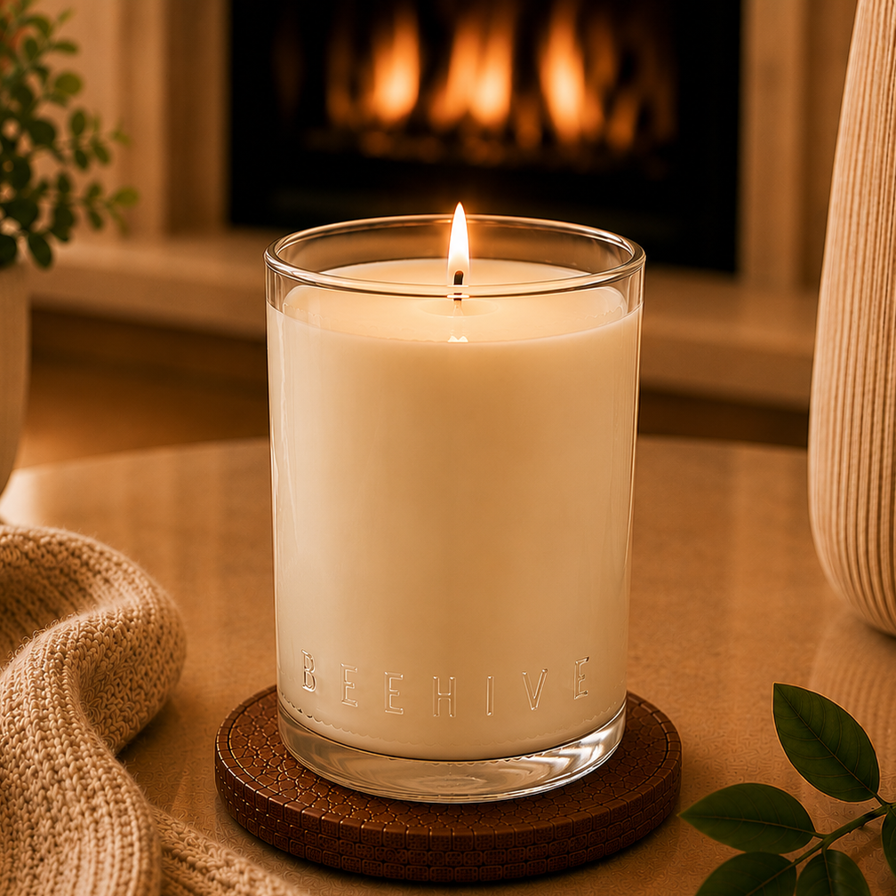 Beehive Distilling™ Jack Rabbit Gin Bottle Candle 16 oz