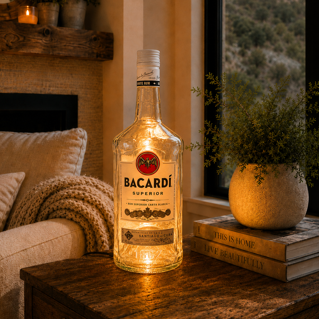 Bicardi® Extra Large Bottle Accent Lamp