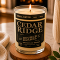 Cedar Ridge Bottle Candle 20 oz