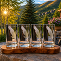 Eagle Rare® 10 Year Bourbon Highball Glasses 12 oz – Set of 4