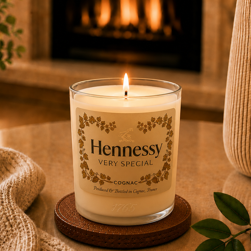 Hennessy Very Special Cognac Bottle Candle 20 oz