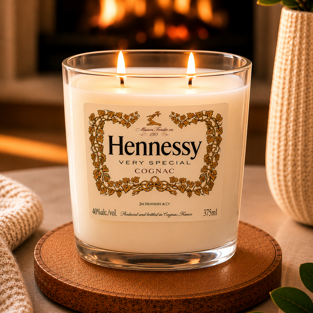 Hennessy Very Special Cognac Bottle Candle 10 oz