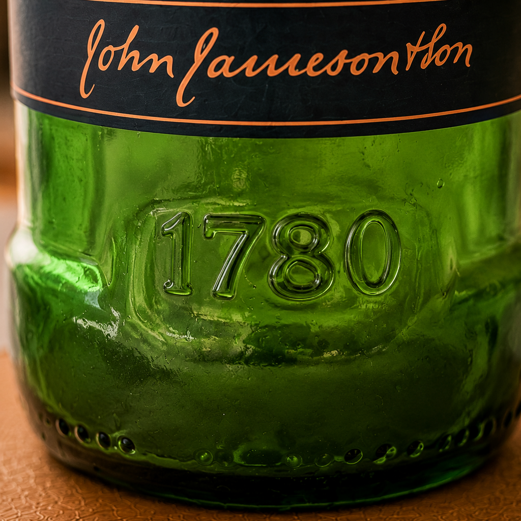 Jameson Irish Whiskey Bottle Candle 26 oz