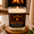 Jim Beam Winter Reserve Bottle Candle 20 oz