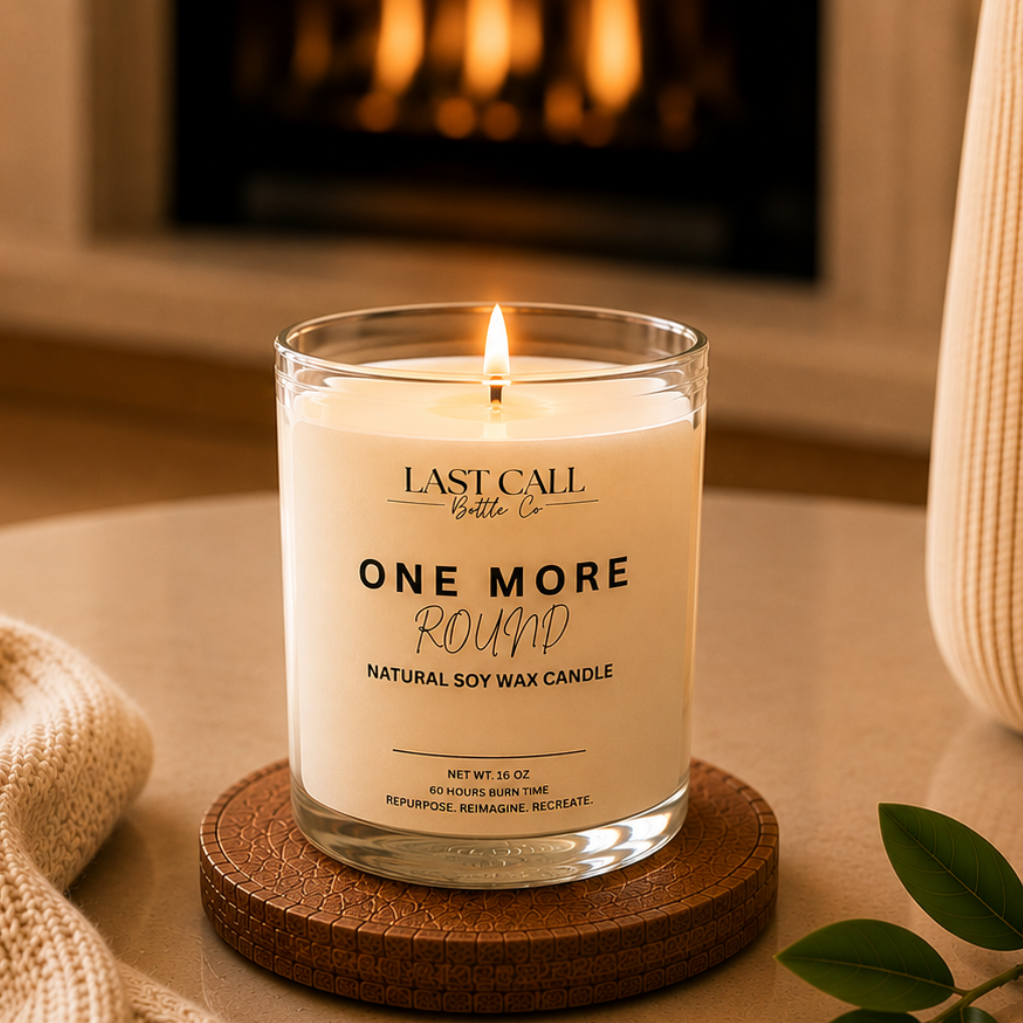 ONE MORE ROUND  Candle 16 oz