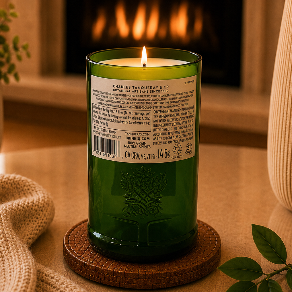 Tanqueray® London Dry Gin Bottle Candle 20 oz