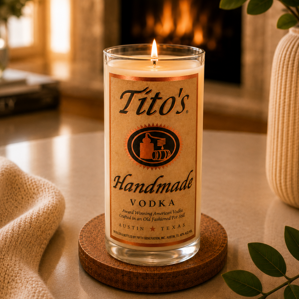 Tito's® Vodka Bottle Candle 20 oz