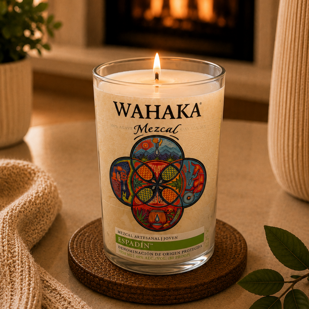 Wahaka® Mezcal Bottle Candle 20 oz