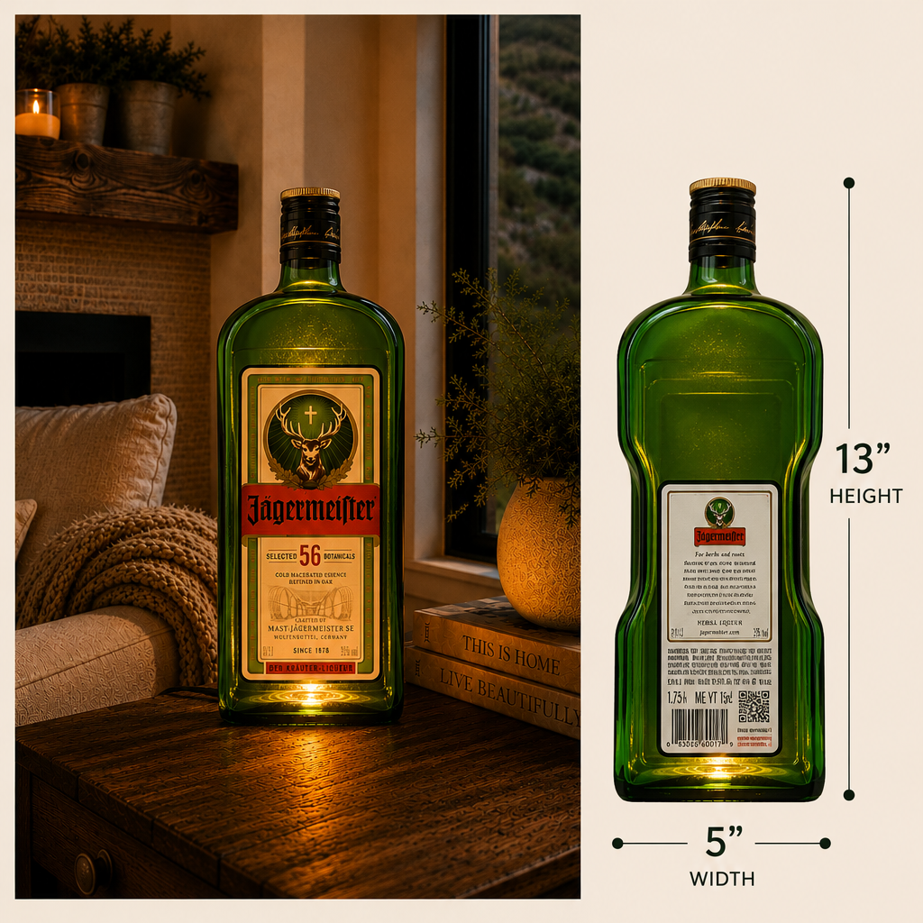 Jägermeister® Extra Large Bottle Accent Lamp