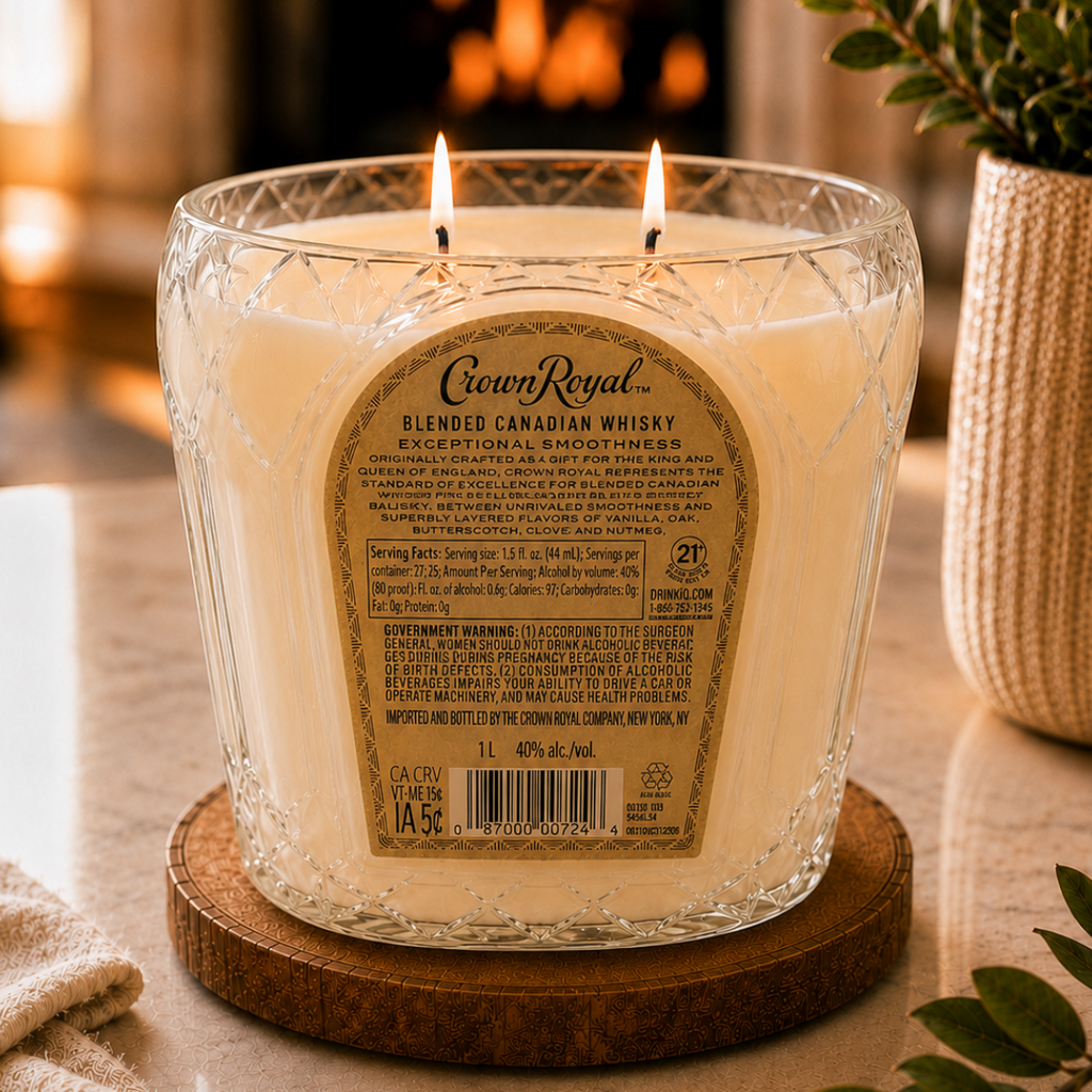 Authentic Crown Royal® Bottle Candle 26 oz