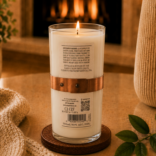 Basil Hayden® Bottle Candle 20 oz