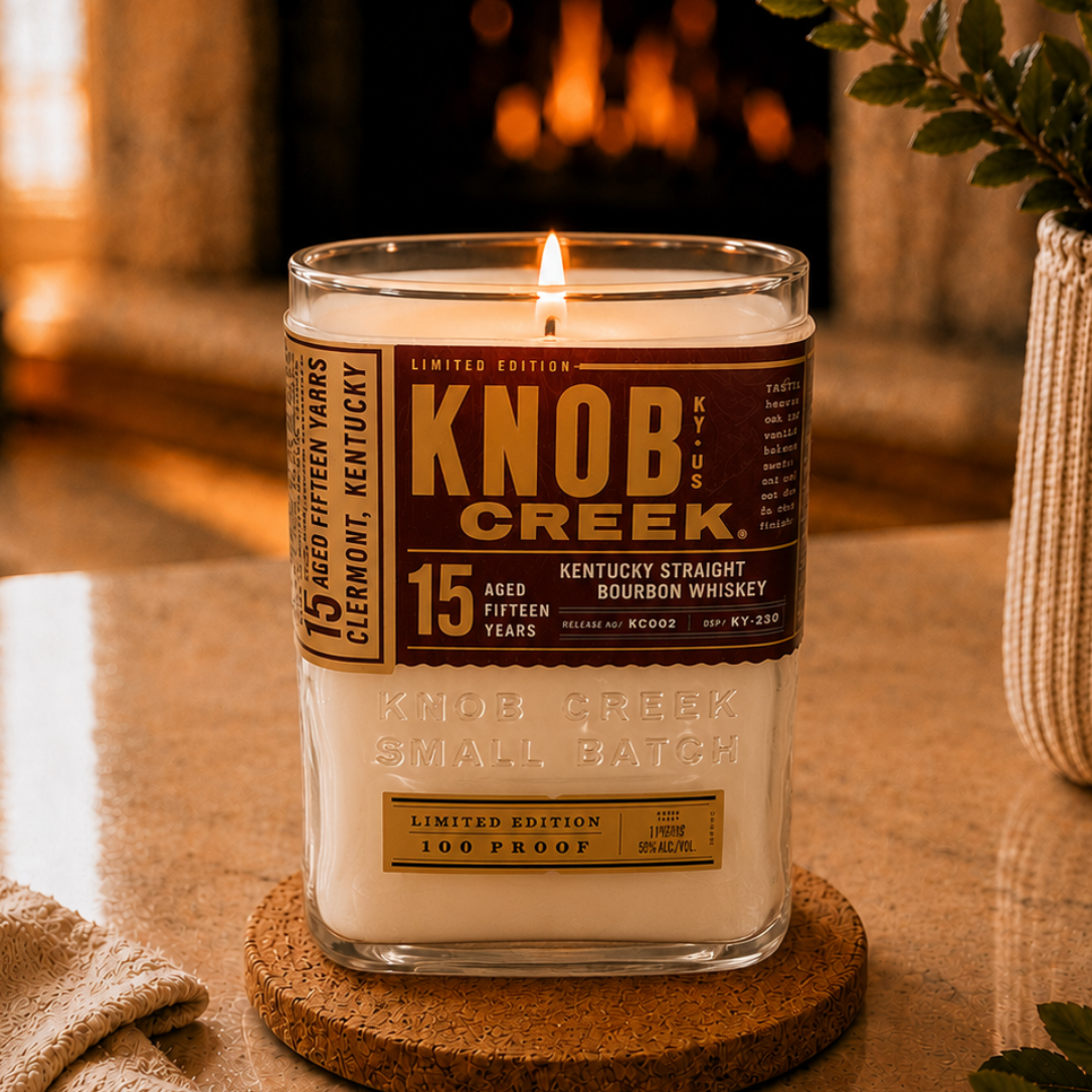 Knob Creek® Bourbon Bottle Candle 20 oz