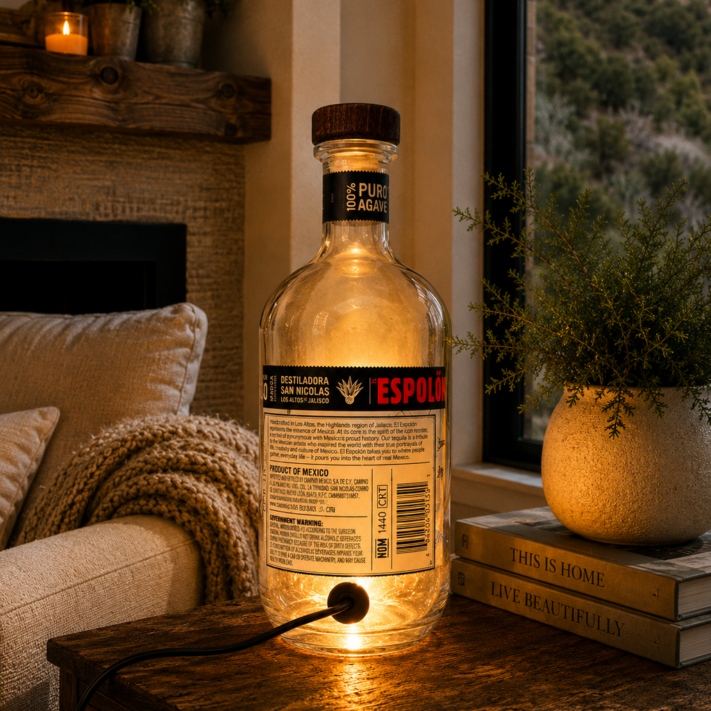 Espolón® Tequila Extra Large Bottle Accent Lamp