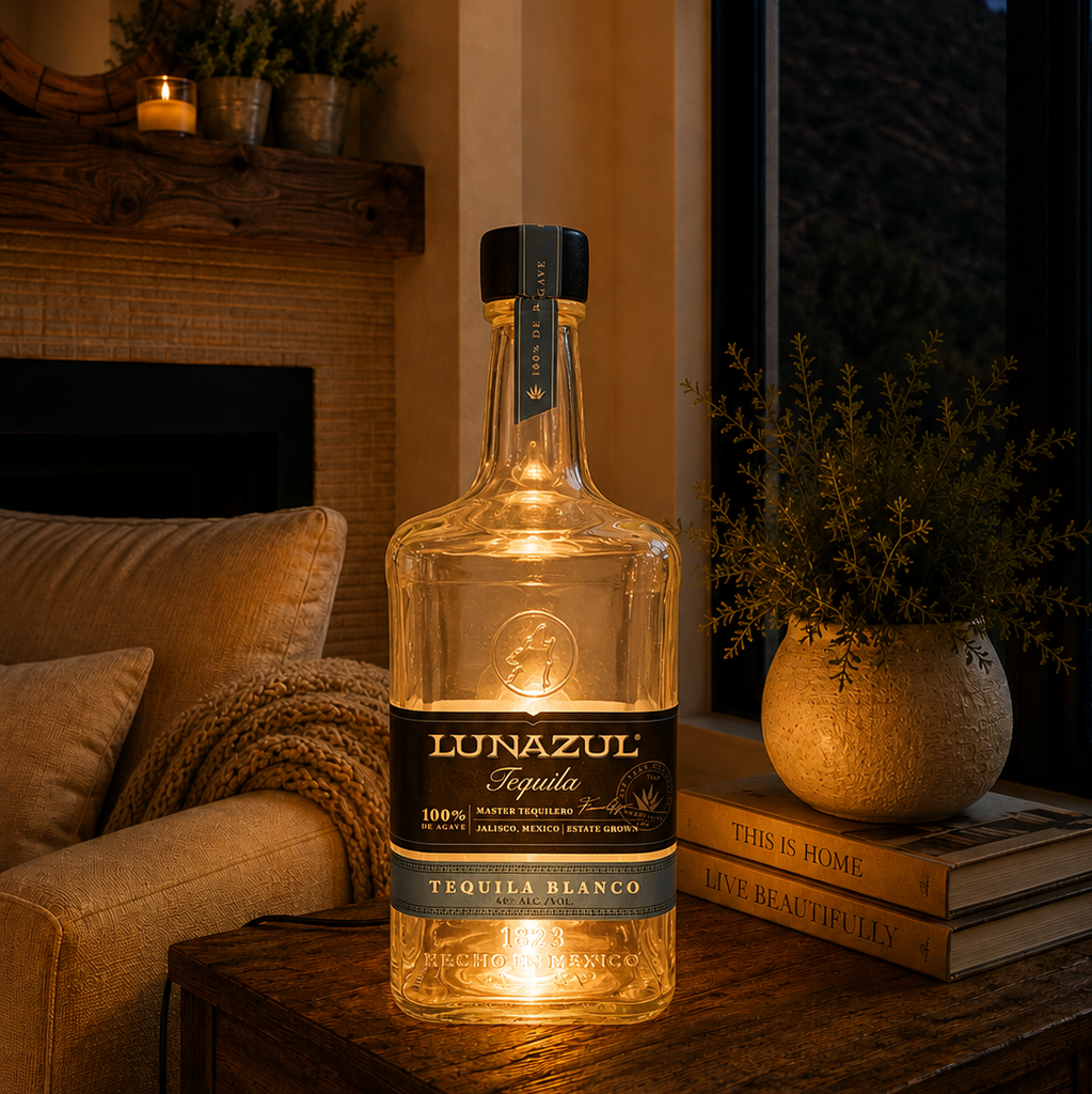 Lunazul® Tequila Extra Large Bottle Accent Lamp