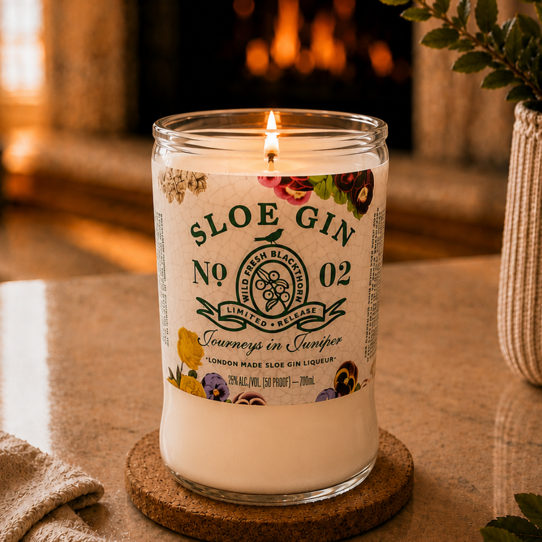 Fords Gin® No. 02 Limited Release Bottle Candle 16 oz