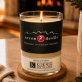 Seven Devils® Straight Bourbon Whiskey Bottle Candle 20 oz